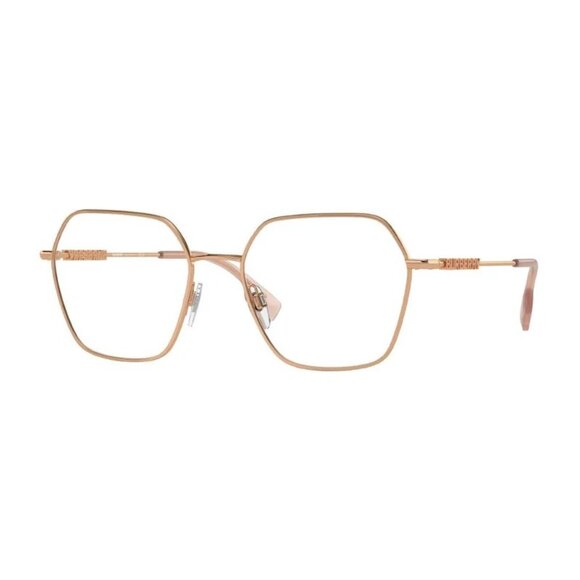 NEW BURBERRY EYEGLASSES GOLD WOMEN EYEWEAR BURBERRY BE1381 1337 - Picture 1 of 3